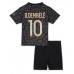 Tanie Strój piłkarski Paris Saint-Germain Ousmane Dembele #10 Koszulka Trzeciej dla dziecięce 2023-24 Krótkie Rękawy (+ szorty)